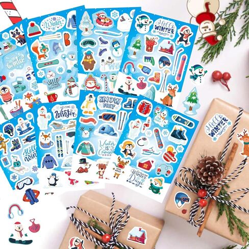 24 Sheets St. Patrick's Day Stickers, Clover Stickers Lucky Shamrock Four Leaf Clover Irish Decor Green Day Stickers for Teens Girls Kids Adults in Kuwait