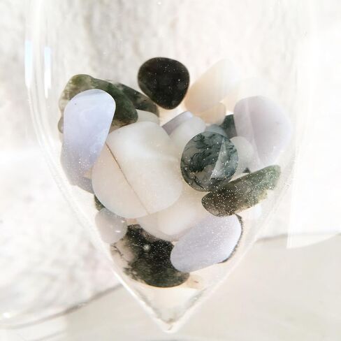 VitaJuwel ViA ADORE | Crystal Water Bottle with Moonstone, Rose Quartz & Clear Quartz for Self-Love, Compassion & Spiritual Growth in Kuwait