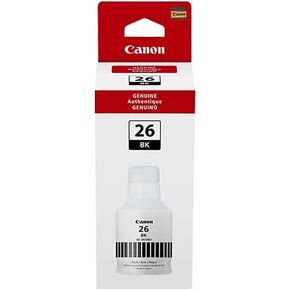 Canon GI-26 Black Ink Bottle, Compatible to GX7020 and GX6020 Supertank Printers