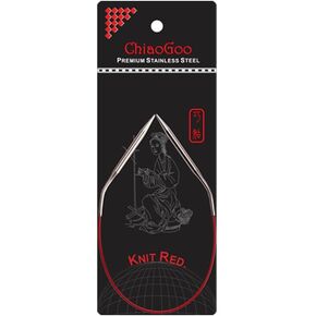 ChiaoGoo Knit RED Circular Needle 30cm 4.00mm - 1pc