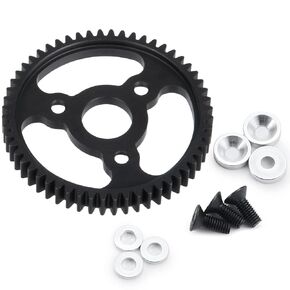 Steel Gears 0.8 Mod 32P 50T 54T 55T 56T Spur Gear for Arrma 1/10 Tra-xxas Slash 4x4 Granite Senton Typhon Blx 3S 4S 2wd (50T)