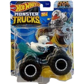 Hot Wheels Monster Trucks Duck N Roll (White) Freestyle Wreckers 11/12