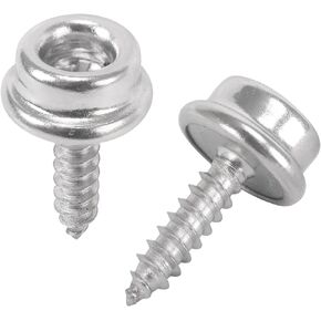 CTTZCKJ Boat Canvas Snaps Stainless Steel Screw Bolt Cover Snaps Replacement Snaps for Boat Cover Socket Snap Screw Stud Canvas Snap Tool for Boat Covers (5/8"", 30)