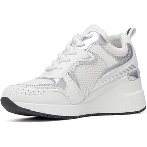 Cestfini Fashion Wedge Heeled Sneakers for Women Platform Sneakers Non-Slip Women Wedge Tennis Shoes