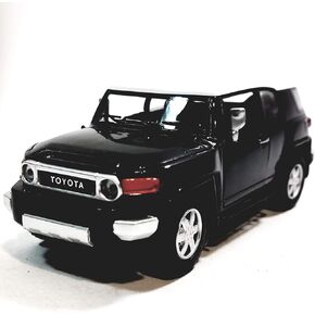 Kinsmart Jet Black Toyota FJ Cruiser SUV 1/36 Scale Diecast Car