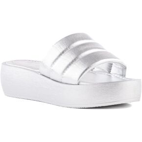 Seychelles Women's Velour Wedge Sandal