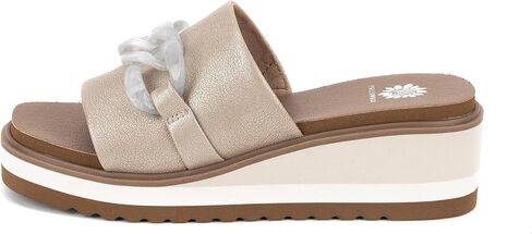 Yellow Box Women's Alora Wedge Sandal in Saudi Arabia