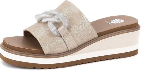 Yellow Box Women's Alora Wedge Sandal in Saudi Arabia