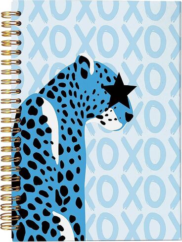 VNWEK Adorable Puppy Pug Dog It's Not Dog Hair It's Pug Glitter Spiral Notebook Journal 5.5 x 8.3 inches,Dog Themed Lined Hardcover Spiral Notebook,Gifts for Pug Dog Lovers Women in Saudi Arabia