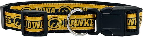 Pets First Collegiate PET Collar New Version Indiana Hoosiers Dog Collar, Size Medium. Best Sports Team Color for Dogs & Cats. A Shiny & Colorful Dog & Cat Collar Licensed by The NCAA in Saudi Arabia