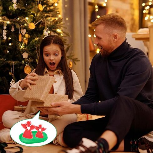 3 أجهزة كمبيوتر راتنج القوالب الملاك السيليكون قوالب لعمليات شمعة راتنج الايبوكسي مع قالب صينية بيضاوية لتوصيلات زخرفة عيد الميلاد DIY in Kuwait