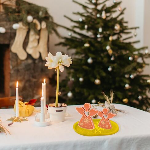 3 أجهزة كمبيوتر راتنج القوالب الملاك السيليكون قوالب لعمليات شمعة راتنج الايبوكسي مع قالب صينية بيضاوية لتوصيلات زخرفة عيد الميلاد DIY in Kuwait