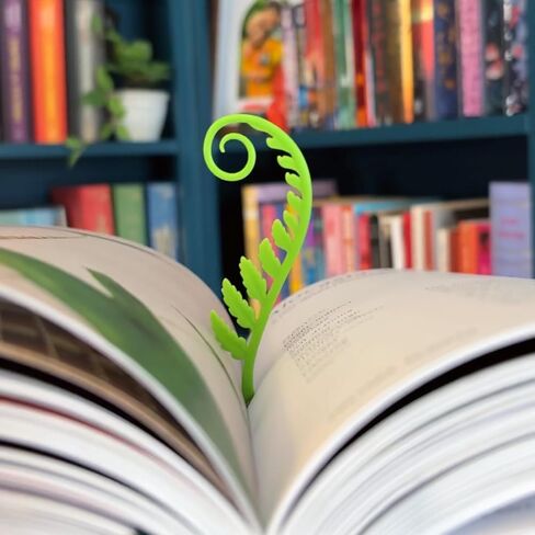 Fred Woodland Sprouts Sprouts Formks Formks ، مجموعة من اثنين ، الأخضر ، السيليكون المرن الرفيع ، ومرح مخزن المخزن ، وهدية لعشاق الكتب ، والمعلمين ، والعودة إلى المدرسة in Kuwait