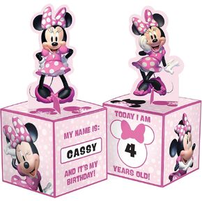 amscan Mickey Mouse Forever Paper Party Centerpiece - 7.75" x 9" | Yellow | Pack of 6
