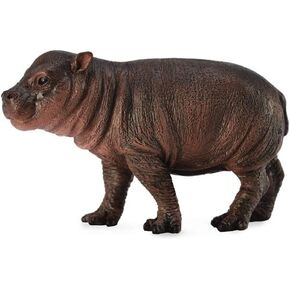CollectA Wildlife Pygmy Hippopotamus Calf Toy Figure - Authentic Hand Painted Model