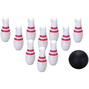 Dollhouse Miniature Bowling Set