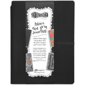 Dylusions Black Dot Grid Art Journal