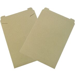 Box USA BRM11 Flat Mailers ، 18 "× 24" ، Kraft (حزمة 50)