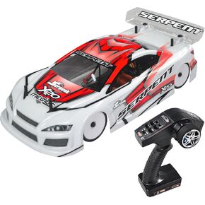 Serpent X20 1/10 Touring Car RTR, 4WD Fast Electric RC Car with Brushless Motor Set, Carbon Fiber Parts, CNC Aluminum Parts, High Speed, Batteries and Charger Not Included (Orange)