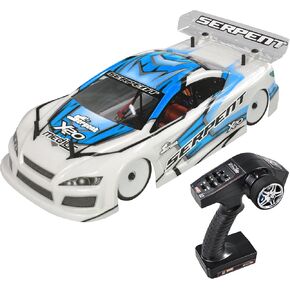 Serpent X20 1/10 Touring Car RTR, 4WD Fast Electric RC Car with Brushless Motor Set, Carbon Fiber Parts, CNC Aluminum Parts, High Speed, Batteries and Charger Not Included (Orange)