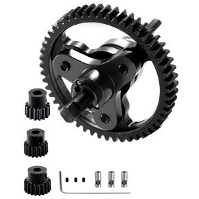Slipper Clutch Eliminator Differential Locker Gear Upgrades Part for 1/10 Slash 4X4/VXL Stampede 4X4/VXL Rustler 4X4/VXL,50T Spur Gear with Pinions Gears Set(15T 17T 19T),#6878,Navy Blue