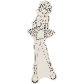 Prima Marketing Julie Nutting Stamp-Priscilla, Blank