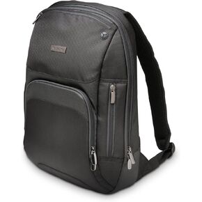 Kensington Triple Trek Slim Laptop Backpack for MacBooks, Chromebooks, Tablets & Ultrabooks up to 13-Inch-14-Inch (K62591AM), Black