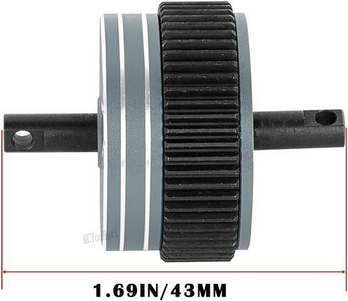 RC Differential Upgrades Part for 1/10 Slash/Rustler/Bandit/Stampede 2wd VXL,Aluminum Diff Gear Hops Up,Navy Blue(#2388X) in Saudi Arabia