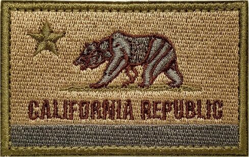 WZT 5 pcs California Tactical Patch - Morale Military Patches in Kuwait