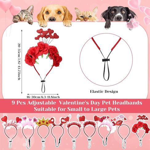 18 Pcs St Patricks Day Dog Headband Green Shamrock Dog Bandanas Costume Buffalo Plaid Triangle Pet Scarf Adjustable Head Bopper Holiday Pet Costume Accessories for Dogs Puppy Cats Outfit Decor in Kuwait