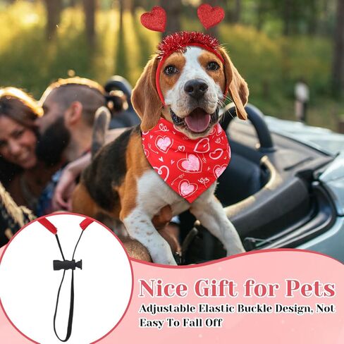 18 Pcs St Patricks Day Dog Headband Green Shamrock Dog Bandanas Costume Buffalo Plaid Triangle Pet Scarf Adjustable Head Bopper Holiday Pet Costume Accessories for Dogs Puppy Cats Outfit Decor in Kuwait