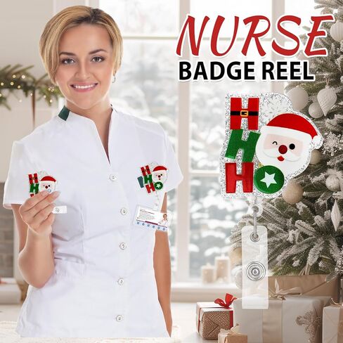 Nurse Badge Reel Holder Retractable ID Card Clip Pharmacy Funny Name Tag Holder Pharmacist Badge Brooch for Nursing Medical Assistant Student Clinic Office in Saudi Arabia