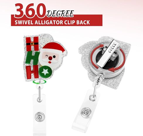 Nurse Badge Reel Holder Retractable ID Card Clip Pharmacy Funny Name Tag Holder Pharmacist Badge Brooch for Nursing Medical Assistant Student Clinic Office in Saudi Arabia