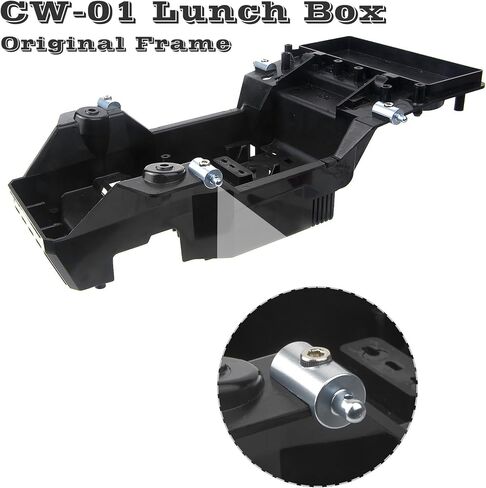 CW01 Aluminum Body Mounts Car Shell Fixing for Tamiya RC 1/12 CW01 Lunch Box Chassis Upgrades Parts（Silvery） in Kuwait