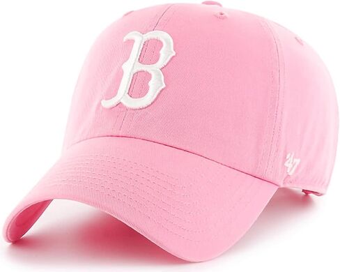 '47 MLB Rose Pink Primary Logo Clean Up Adjustable Strap Hat Cap, Adult One Size Fits All (San Francisco Giants) in Saudi Arabia