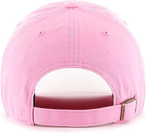 '47 MLB Rose Pink Primary Logo Clean Up Adjustable Strap Hat Cap, Adult One Size Fits All (San Francisco Giants) in Saudi Arabia
