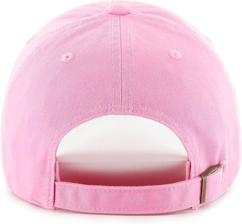 '47 MLB Rose Pink Primary Logo Clean Up Adjustable Strap Hat Cap, Adult One Size Fits All (San Francisco Giants) in Saudi Arabia