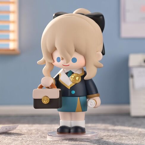 POP MART Genshin Impact Dress-Up Dreams Themed Chibi Series Figures, Genshin Impact Blind Box Figures, Random Design Action Figures Collectible Toys Home Decorations,Birthday Gifts, Single Box in Saudi Arabia