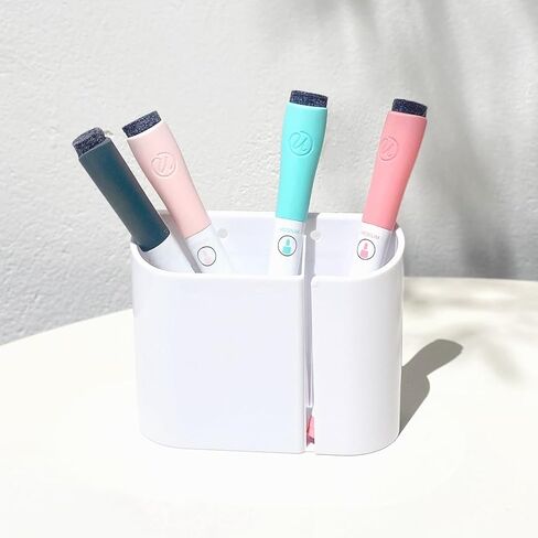 U Brands Fine Tip Dry Erase Markers with Eraser, Whiteboard Markers, Low Odor, Assorted Pastel Colors, Set of 8 in Kuwait