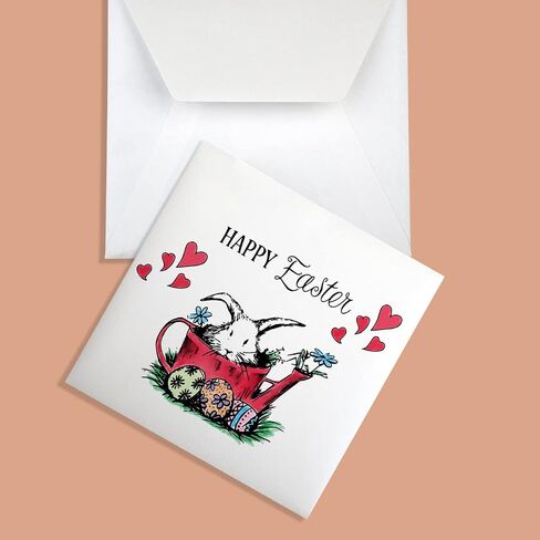 Easter Rabbits Background Clear Stamps for Card Making Decorative Easter Animals Background Transparent Silicone Stamps for DIY Scrapbooking Supplies Embossing Paper Card Album Decoration Craft in Saudi Arabia