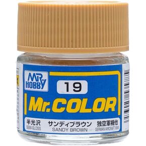 GSI Creos C19 Semi-Gloss Sandy Brown 10ml, GSI Mr. Color