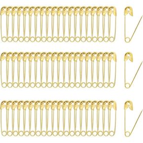 120 Pcs Mini Safety Pins, 0.75Inch/18mm, Small Safety Pins for Clothes,Mini Safety Pins Tiny Fastening Safety Clips for Clothing Tags DIY Crafts