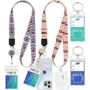 حامل هاتف 2-in-1 Cruise Lanyard ، Crossbody حول بطاقات السفينة للهواتف المحمولة مع براكين قابلة للسحب علامات الأمتعة الخاصة بالكرنال الكاريبي كاريبيان 2 ، سلحفاة البحر ، سلحفاة البحر ، سلحفاة البحر ، سلحفاة بحرية