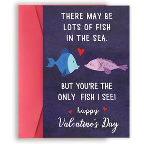 Romantic Valentines Day Card for Wife Husband, Sweet Anniversary Card for Girlfriend Boyfriend, Funny Birthday Card for Women Men, Love You Always Gift for Him Her, Love Card