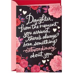 Hallmark Valentine's Day Card for Daughter (Extraordinary)