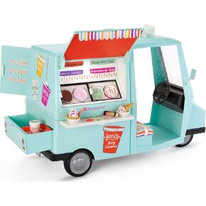 American Girl x Jeni's Full of Flavor Ice Cream Truck for 18-inch Dolls (Dolls Sold Separately)