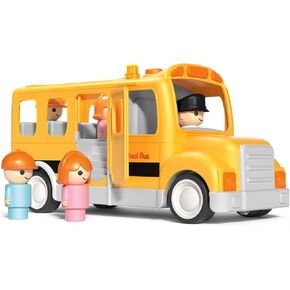 Garbage Truck for 1 2 3 4 Years Old Toddlers, Realistic Car with Trash Can Lifter and Dumping Function, Kids Play Vehicles with Sound & Light, Toys for Boys and Girls Christmas Birthday Gifts