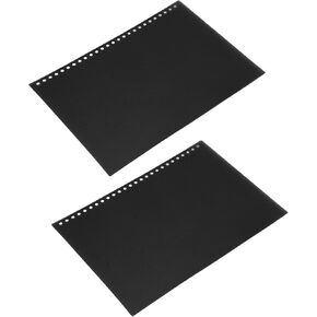 Hole Paper Cover, 50pcs B5 26-Hole Loose Leaf Binding Cover PP Plastic Sheet Protector for Document (White)