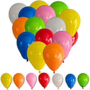 البالونات Monty Party - بالونات اللاتكس للاحتفالات وأعياد الميلاد وحفلات الزفاف والمناسبات الخاصة (Multicolor ، حزمة 1 (1000 PCS))