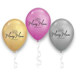 Money Moves Party Balloons | BADASS BALLOONS® Birthday Balloons
